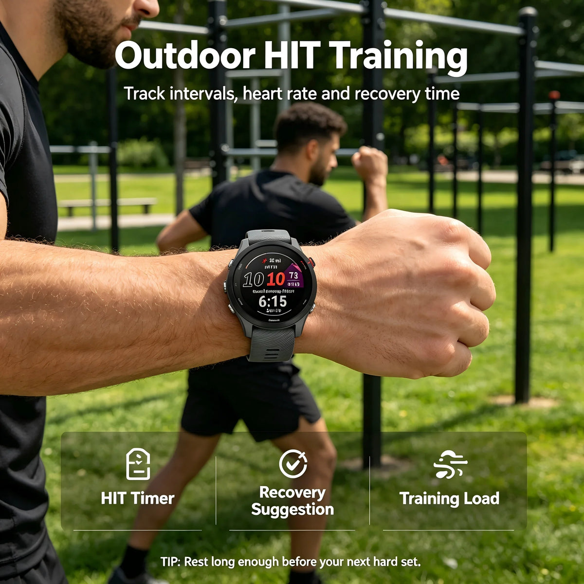 Garmin Forerunner 255 GPS Multisport Fitness Smartwatch
