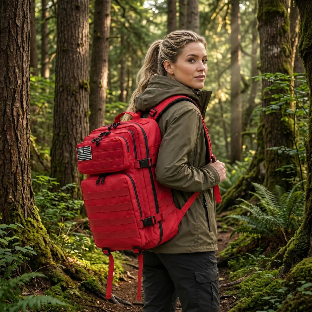 ReFire Gear Tactical Backpack With Molle Storage Pockets