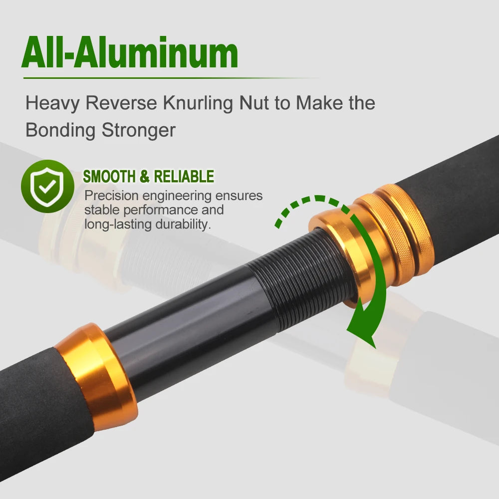 Two Section Carbon Boat Trolling Fishing Rod