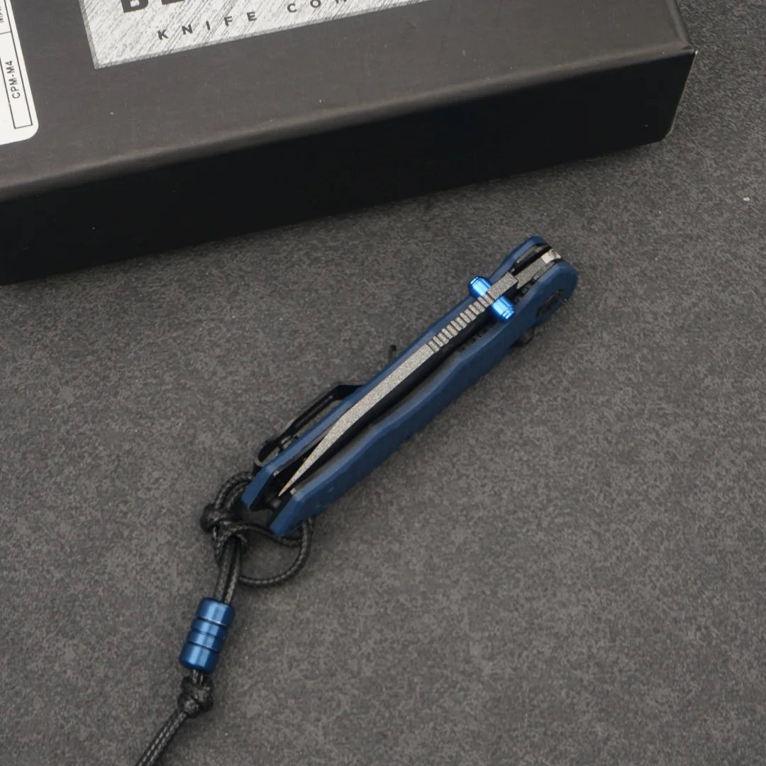 M390 Spear Point Folding Knife for Camping and Tactical Use