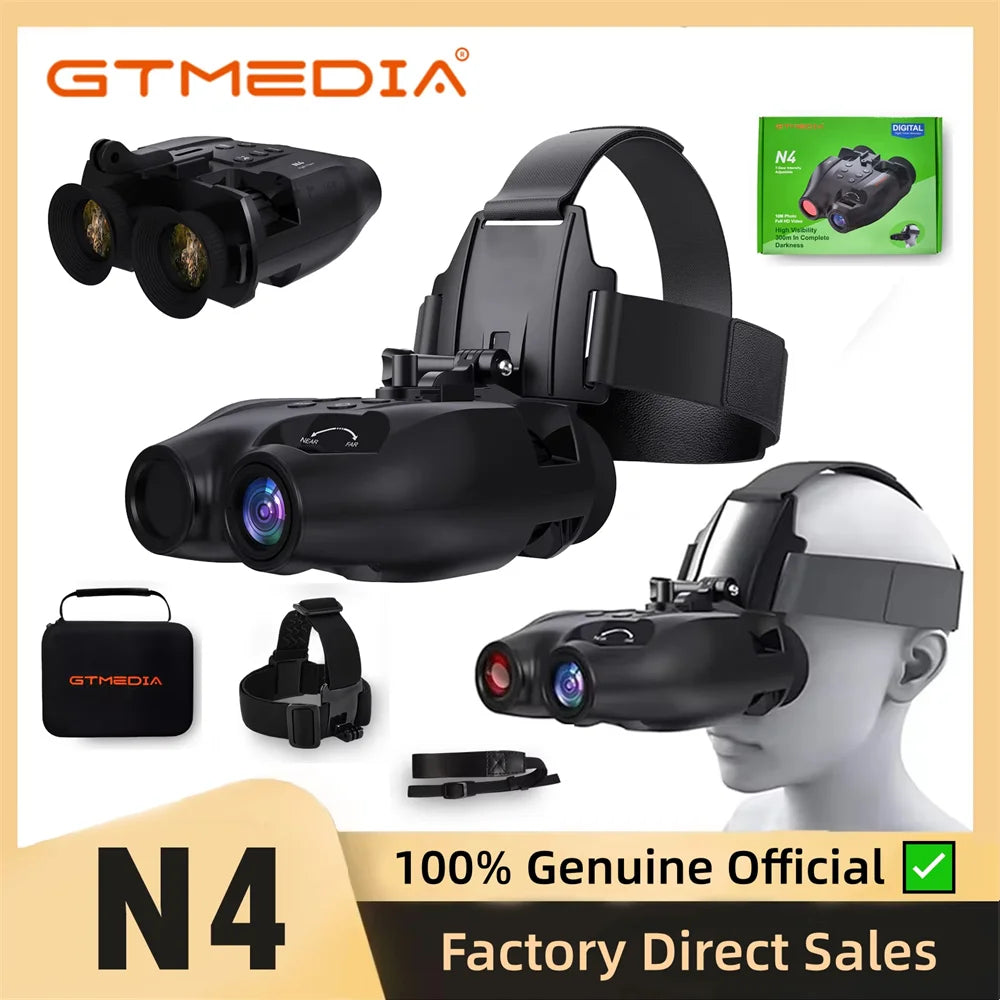 GTGUARD Digital Night Vision Binoculars for Hunting and Outdoor Use