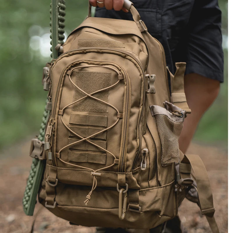LQARMY Tactical Hiking Backpack for Camping and Travel