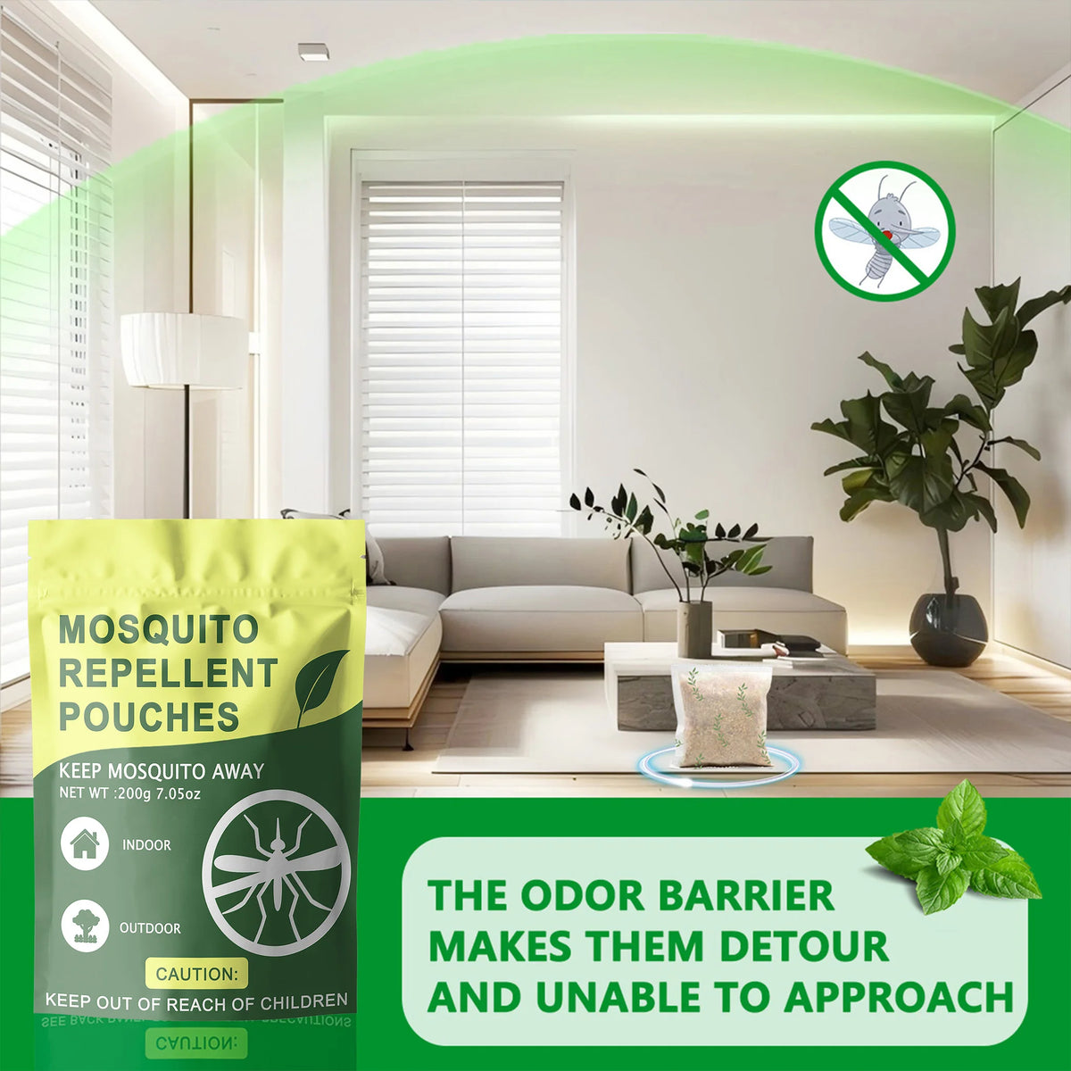 Mosquashield Natural Mosquito Repellent Sachets