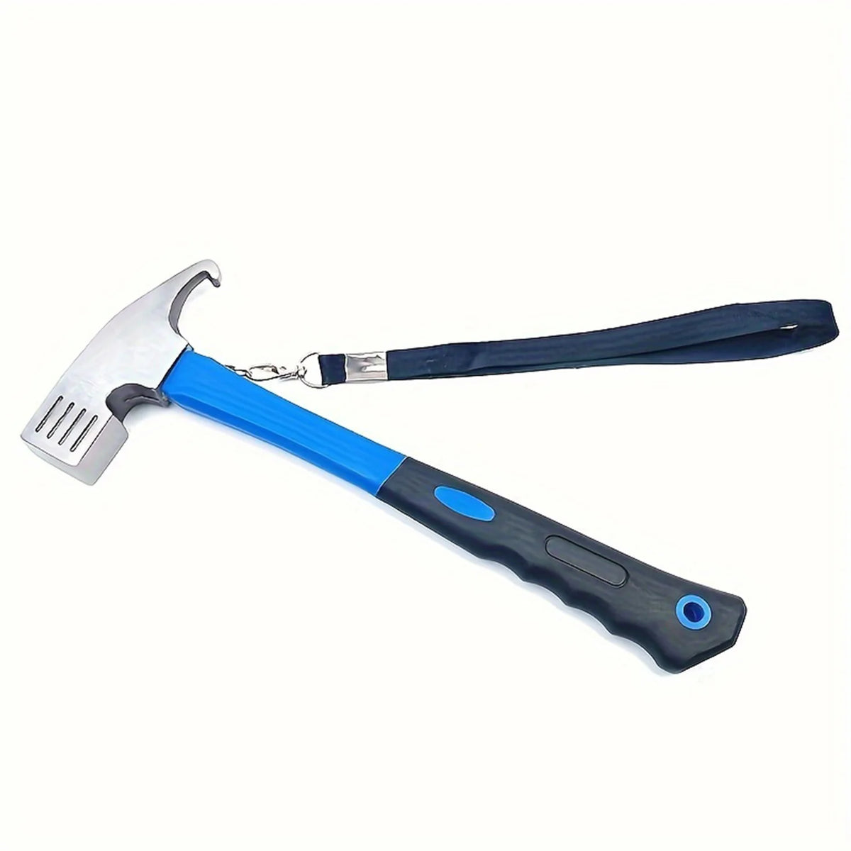 Multifunctional Steel Camping Hammer With Tent Stake Puller