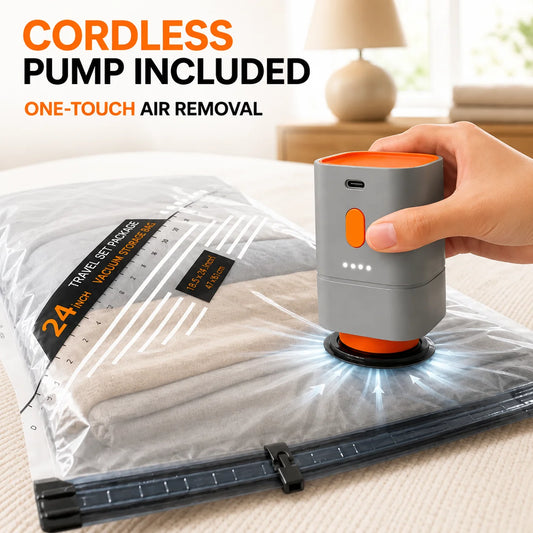 Cordless Electric Air Pump For Vacuum Storage Bags
