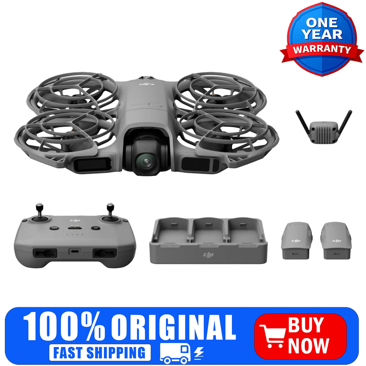 DJI Neo 2 Fly More Combo 4K Camera Drone