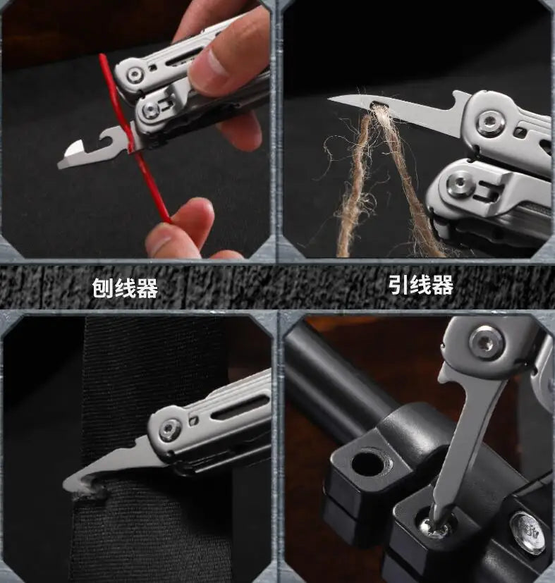 Daicamping DL10 Folding Multi Tool Pliers Knife Outdoor EDC