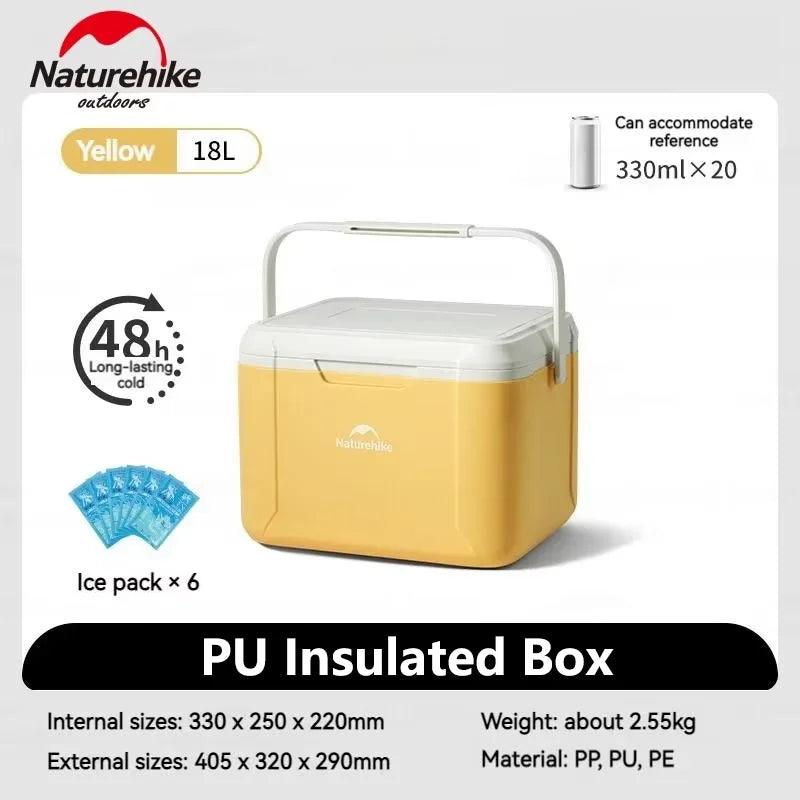 Naturehike Portable Insulated Cooler Box For Outdoor Adventures