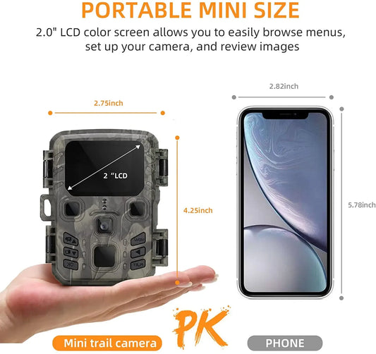 Suntek Mini301 Trail Hunting Camera 24MP 1080P Night Vision