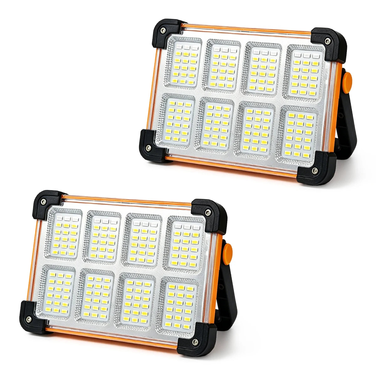 Morglad Rechargeable LED Solar Work Light for Camping and Emergencies