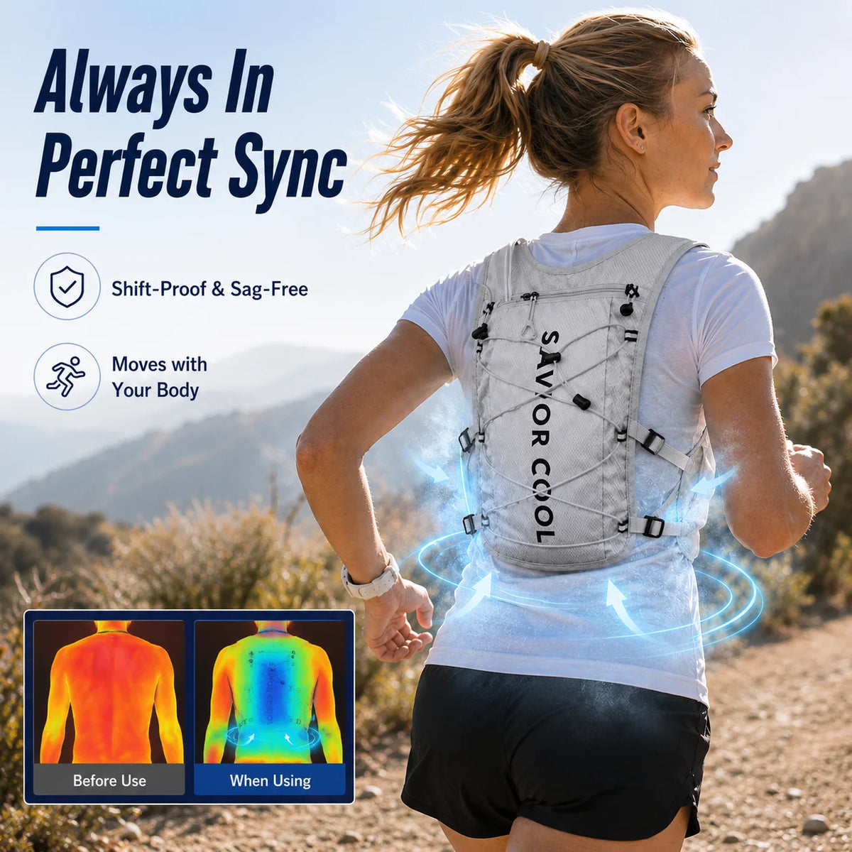 Savior Tactical Cooling Vest With Refrigeration Technology