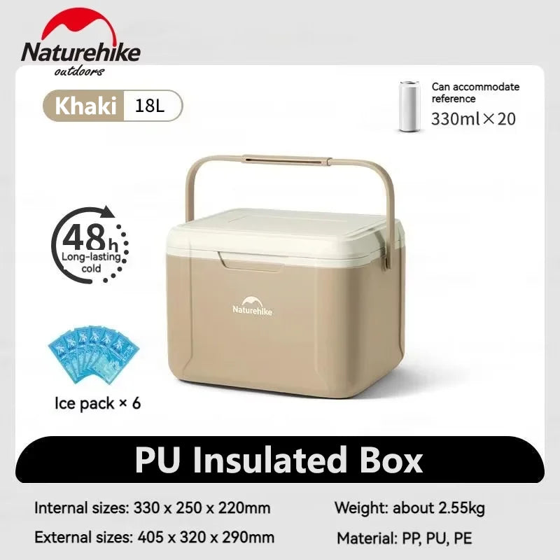 Naturehike Portable Insulated Cooler Box For Outdoor Adventures