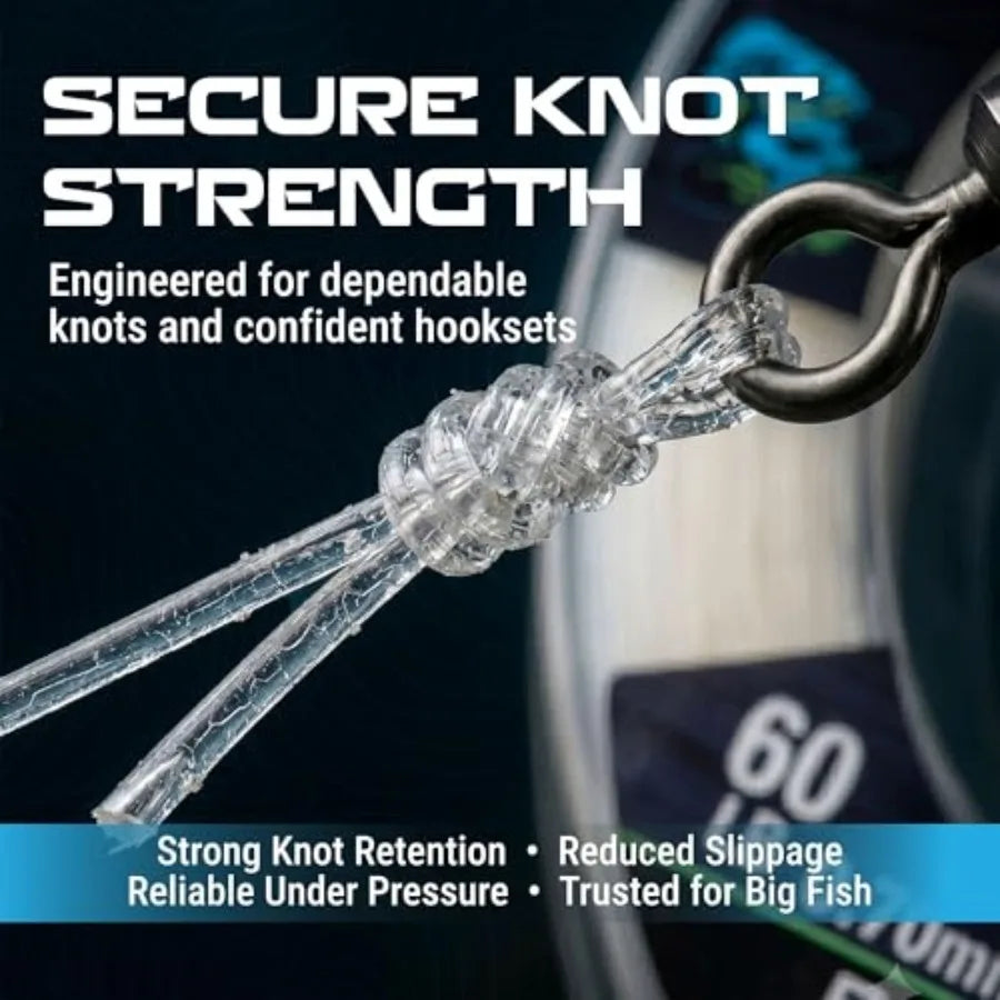 Strong Abrasion Resistant Nylon Fishing Line For Saltwater Fishing