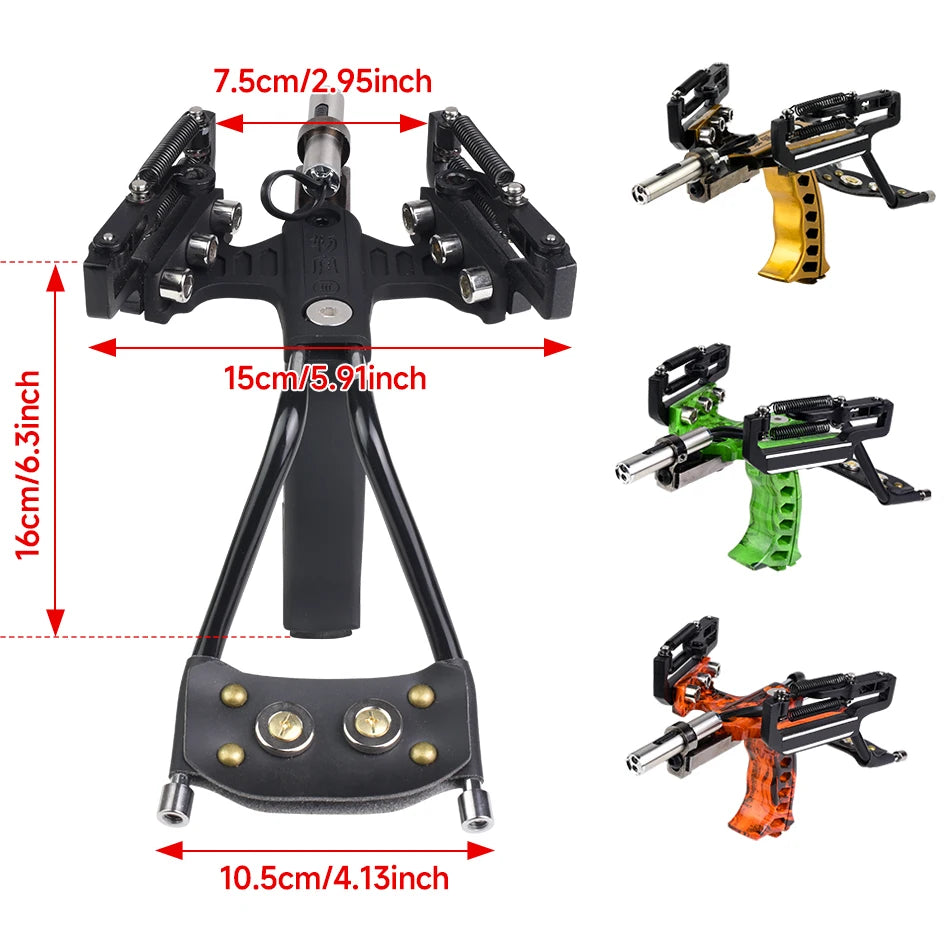 Powerful Laser Slingshot for Outdoor Target Practice