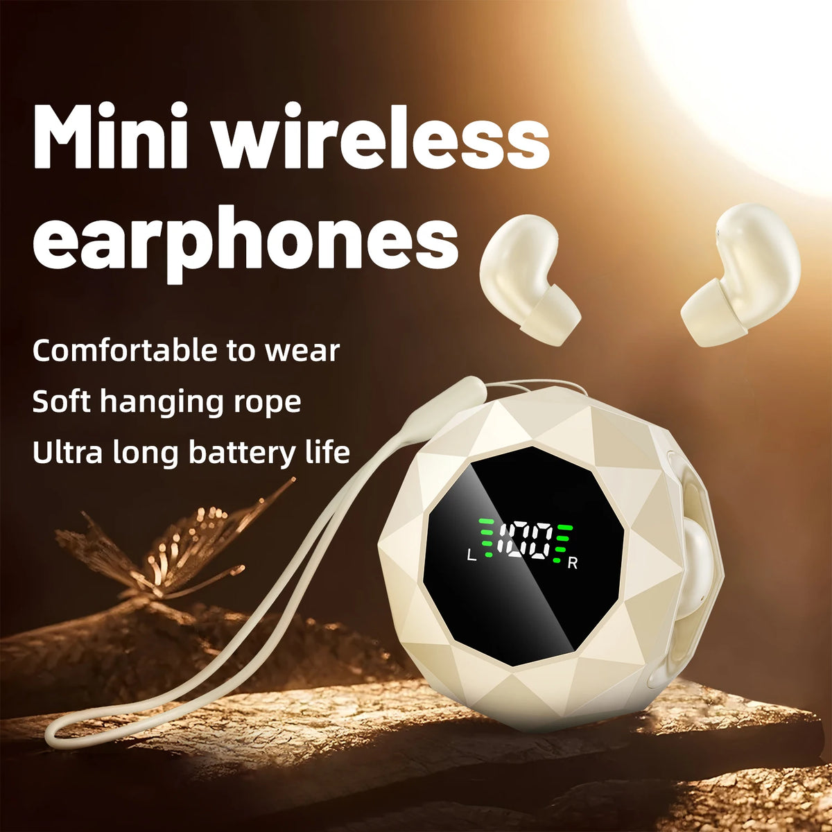 SHUKE Wireless Sleep Earbuds With Noise Cancellation
