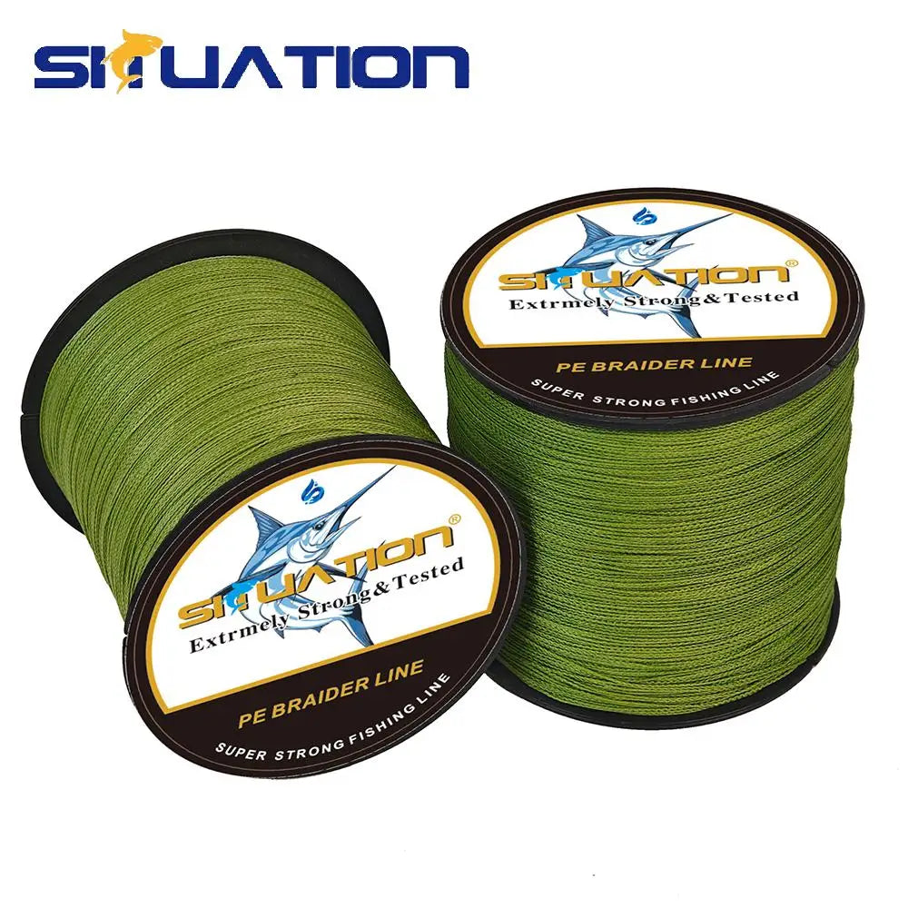 Ultra Strong Braided Fishing Line For Smooth Long Casting