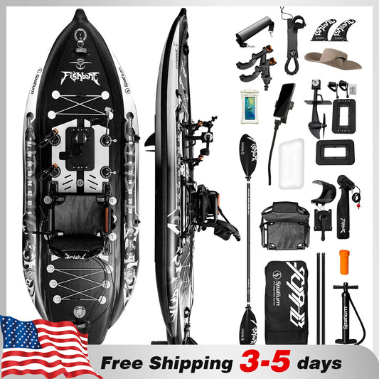Spatium Pedal Drive Sit On Top Fishing Kayak