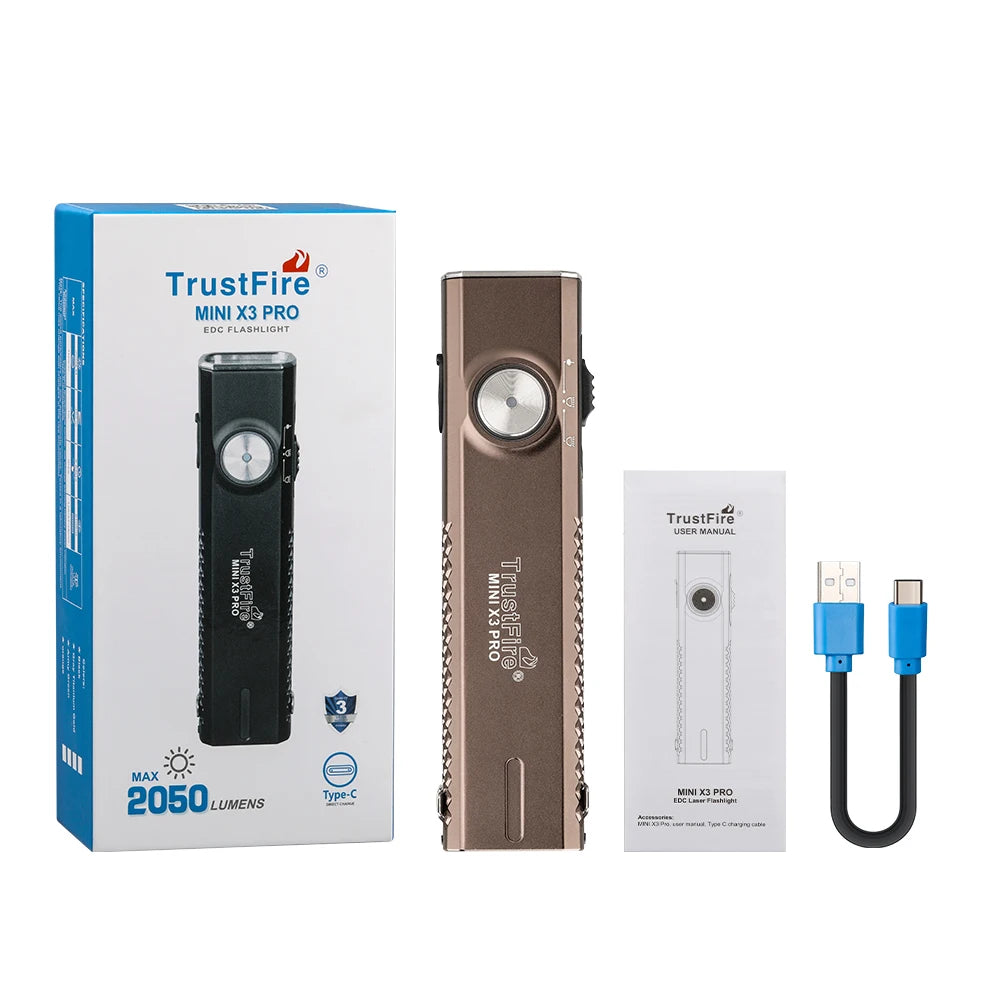 TrustFire Minix3 Pro 6-In-1 Rechargeable LED Flashlight