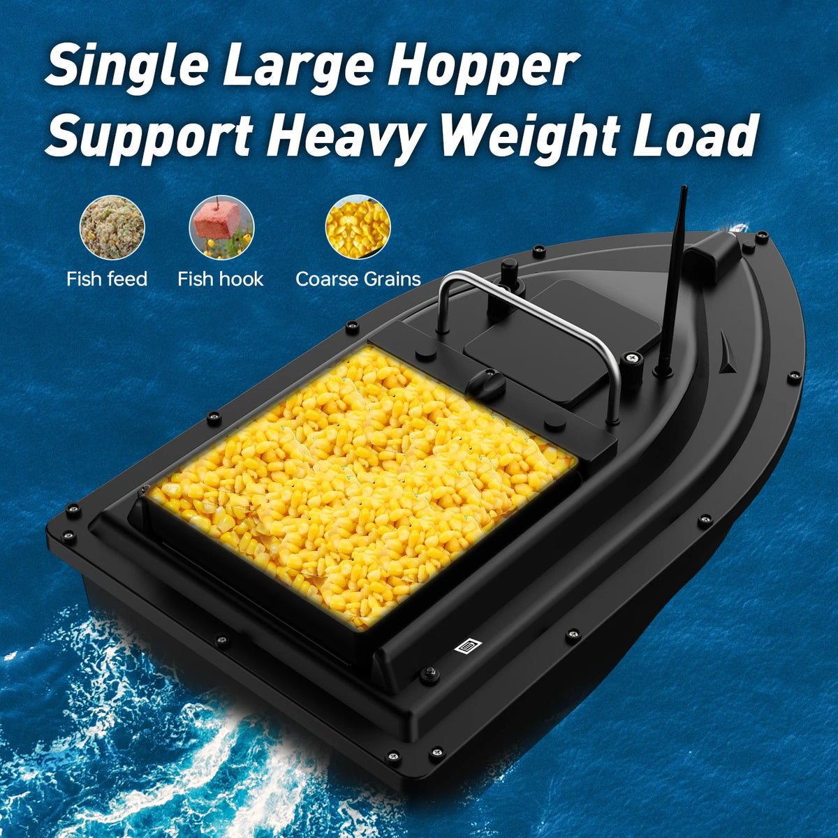 SHAN SHUIHUN Fishing Bait Distribution Boat With Twin Motors