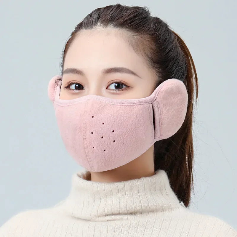 Windproof Fleece Face Mask for Motorcycle and Bicycle Riding