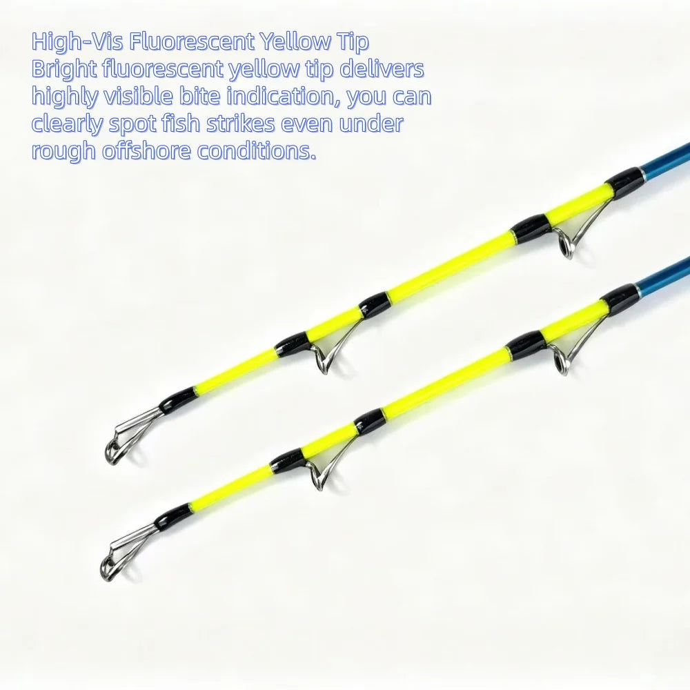 AIXIYIYI Slow Jigging Saltwater Offshore Boat Fishing Rod