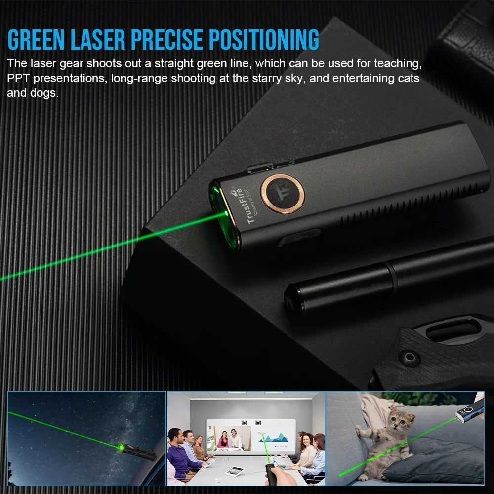 TrustFire MINIX3 Rechargeable Four In One EDC Flashlight