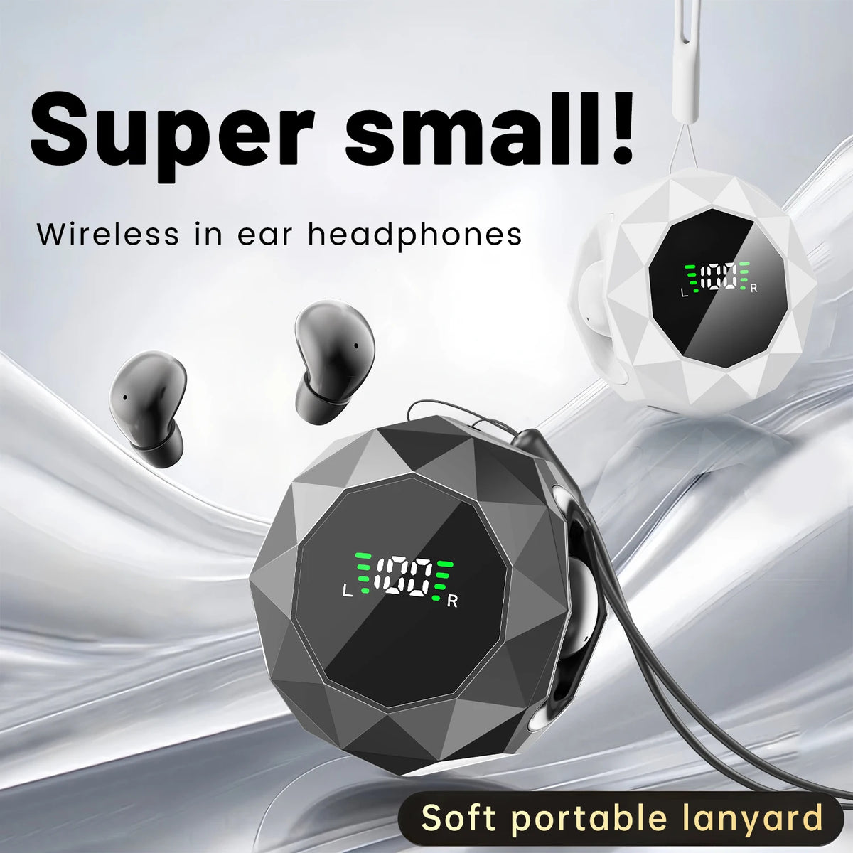 SHUKE Wireless Sleep Earbuds With Noise Cancellation
