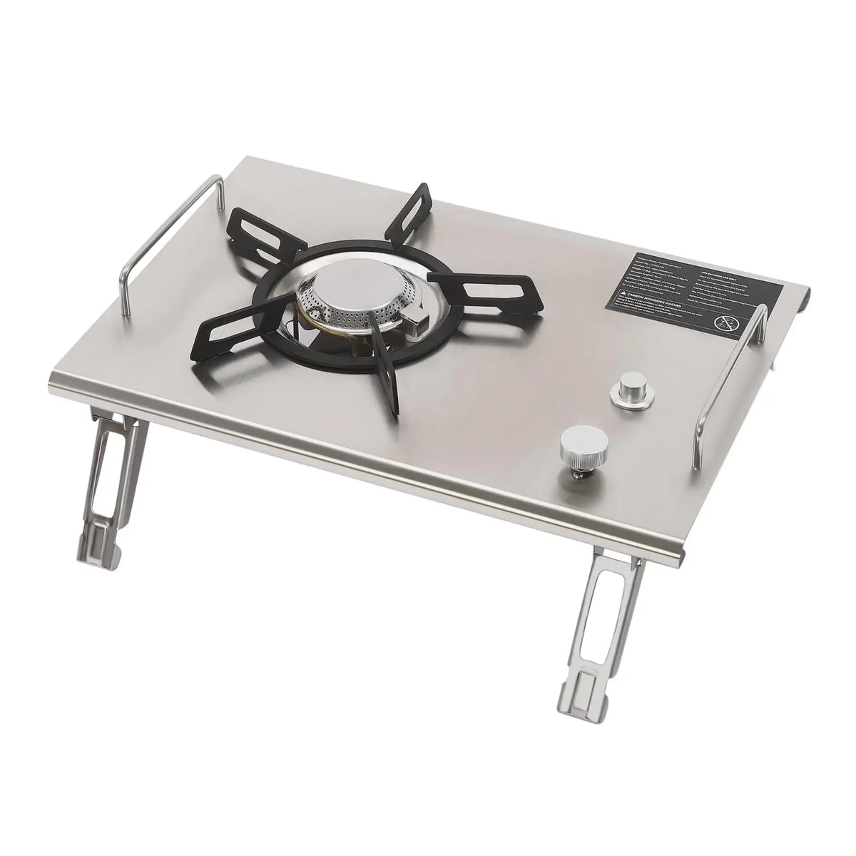 Foldable Portable Gas Camping Stove for Outdoor Cooking