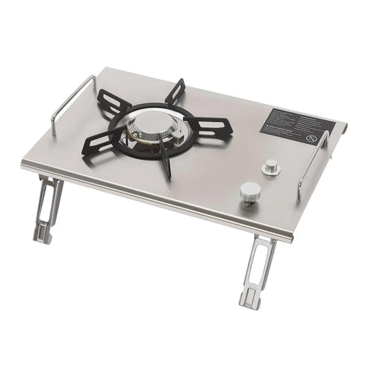 Foldable Portable Gas Camping Stove for Outdoor Cooking