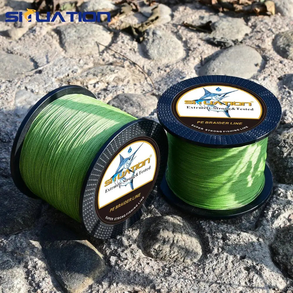 Ultra Strong Braided Fishing Line For Long Casting