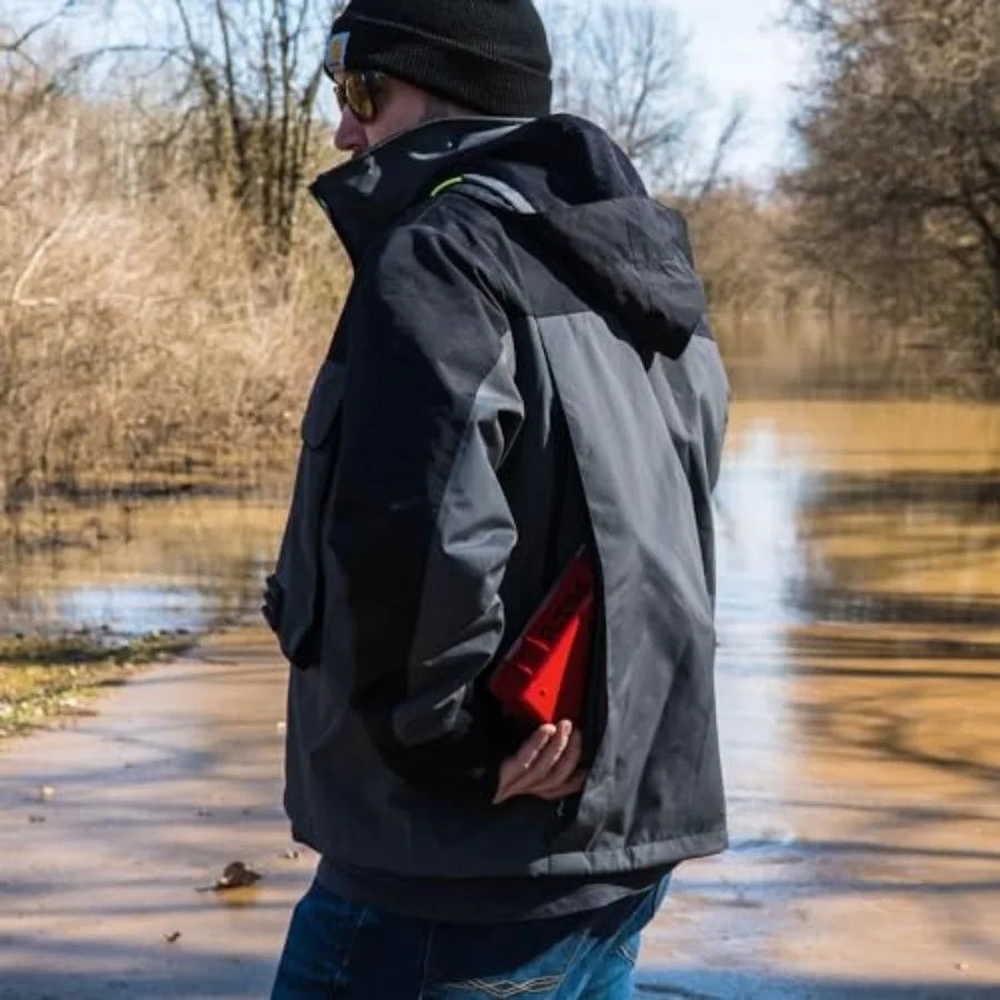 Breathable Waterproof Fishing Wading Jacket For Outdoor Use