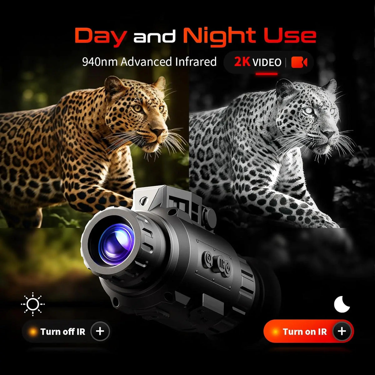 GOYOJO GNG2K Digital Night Vision Monocular With Infrared