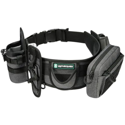 Modular Fishing Wading Belt With Rod Holder And Tackle Pouch