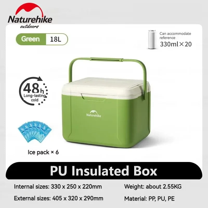 Naturehike Portable Insulated Cooler Box For Outdoor Adventures