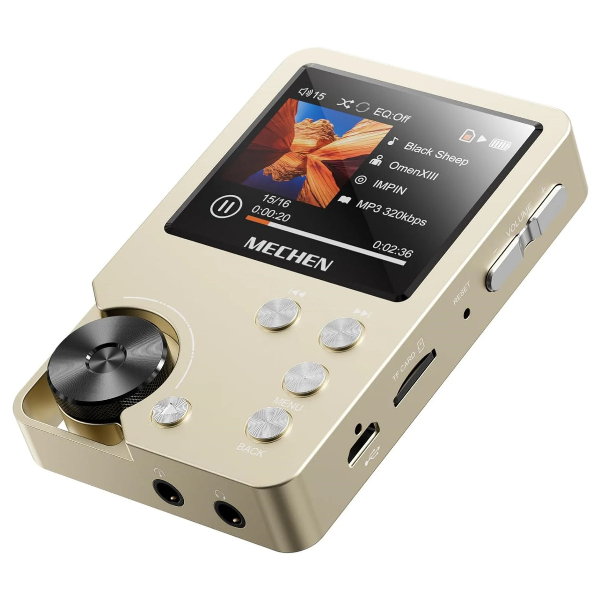 MECHEN Portable HiFi Lossless Music Player With DSD Audio