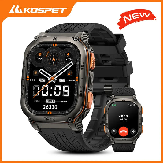 KOSPET Tank M3 Ultra GPS Smartwatch With Health Tracking
