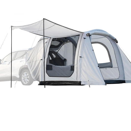 SucceBuy Inflatable SUV Tent With Awning For Camping
