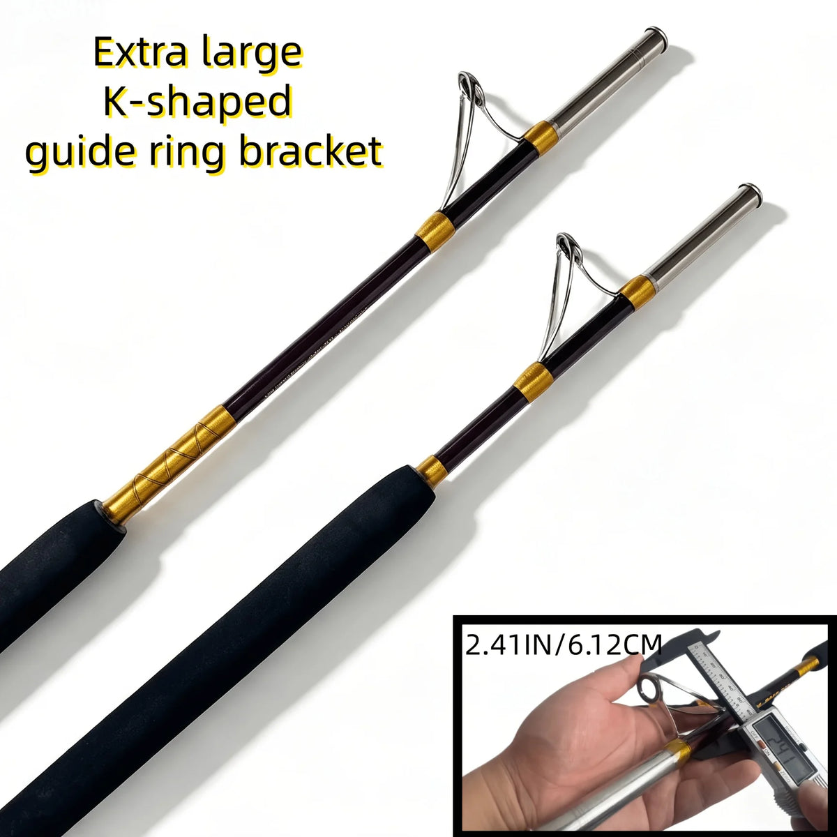 AIXIYIYI Professional Boat Trolling Rod for Big Game