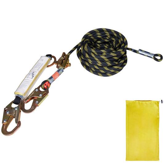 SucceBuy Vertical Lifeline Rope Assembly for Fall Protection