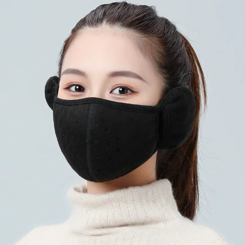 Windproof Fleece Face Mask for Motorcycle and Bicycle Riding