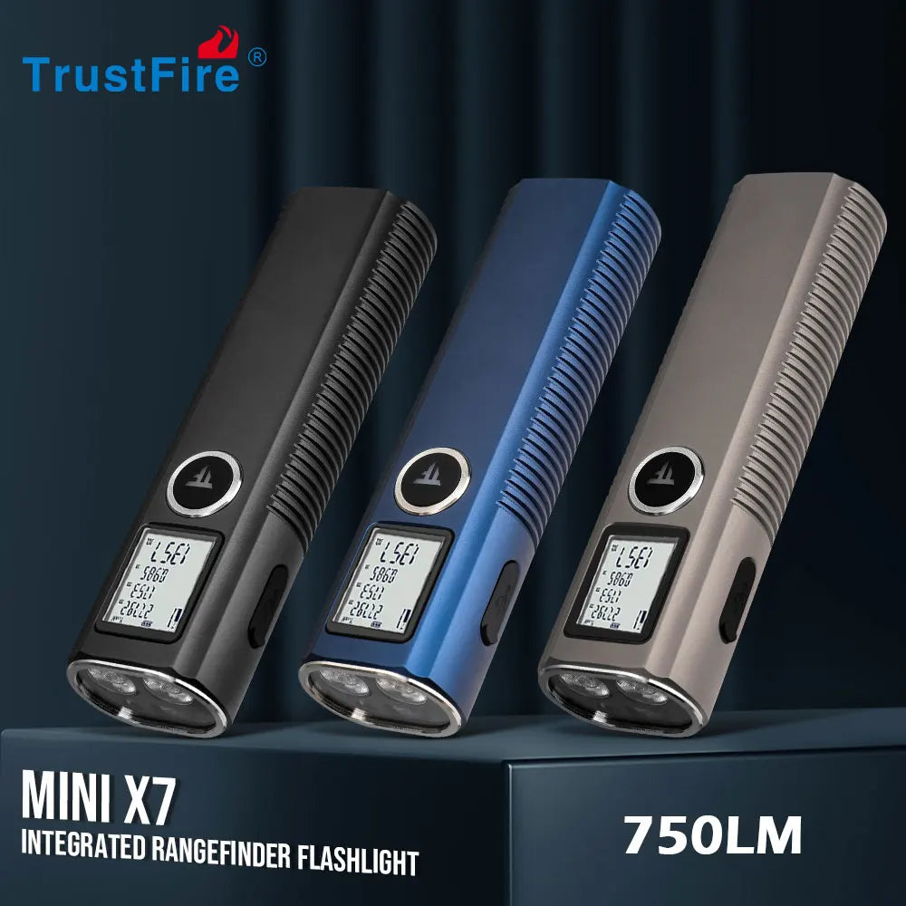 TrustFire MINIX7 LED Flashlight 750 Lumens Magnetic Tail Camping Lantern