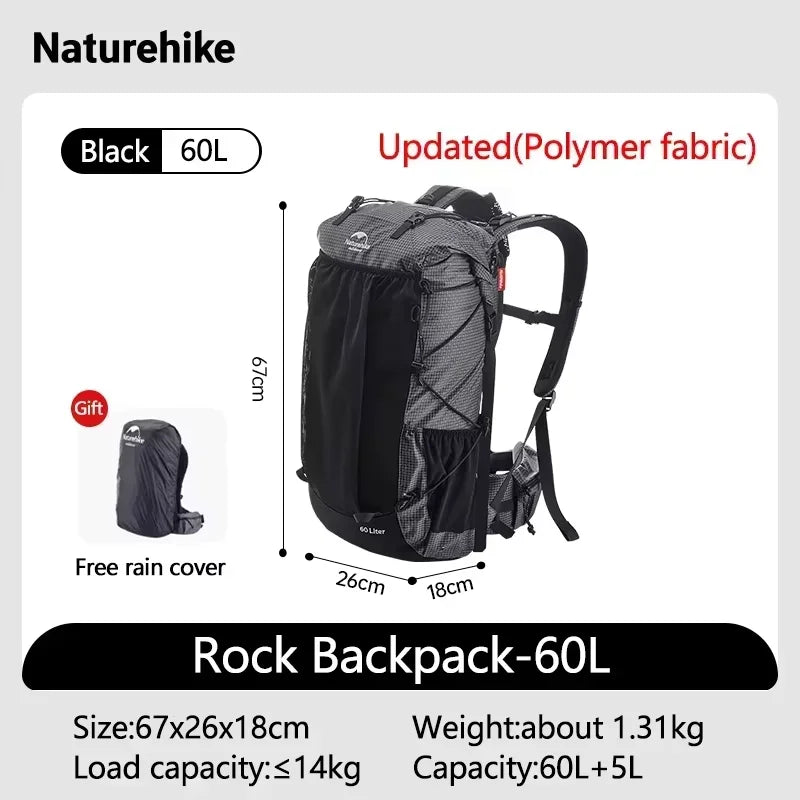 Naturehike Outdoor Hiking Backpack With Rain Cover