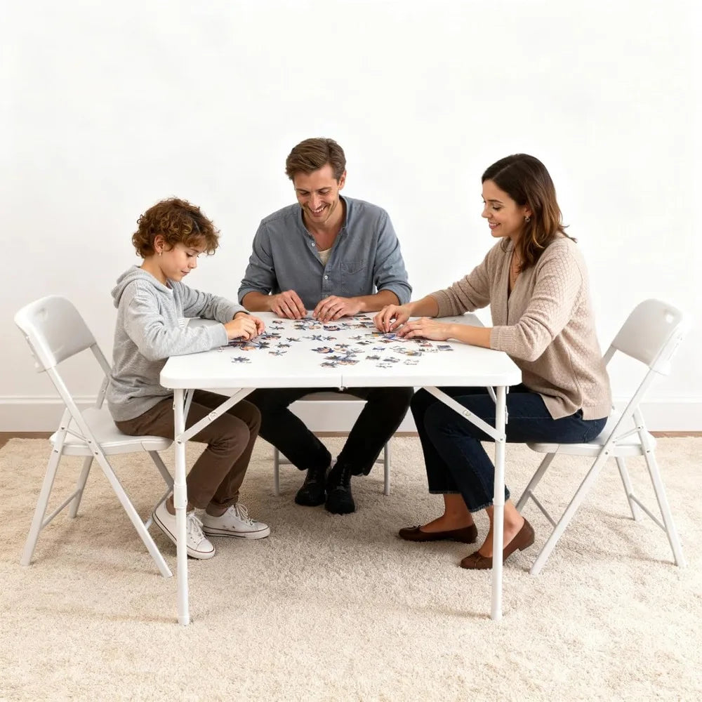 Garvee Portable Folding Table With Carrying Handle for Outdoor Use