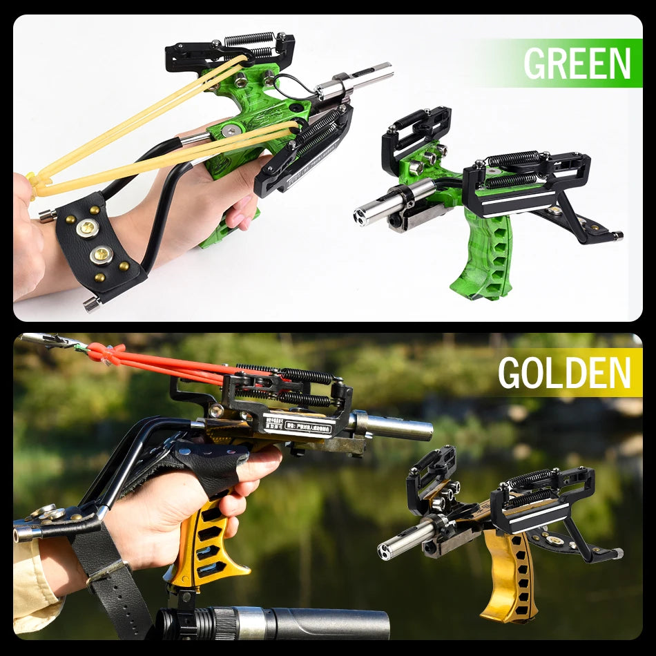 Powerful Laser Slingshot for Outdoor Target Practice