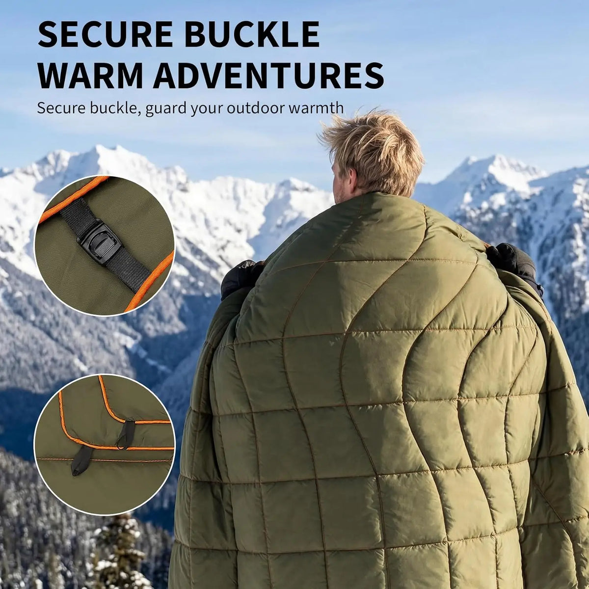 Tacleekii Waterproof Outdoor Travel And Camping Blanket