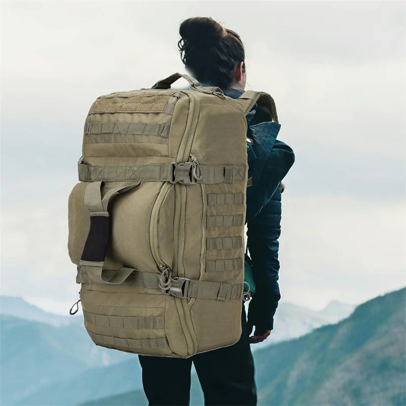 LQARMY Tactical Hiking Backpack for Camping and Travel