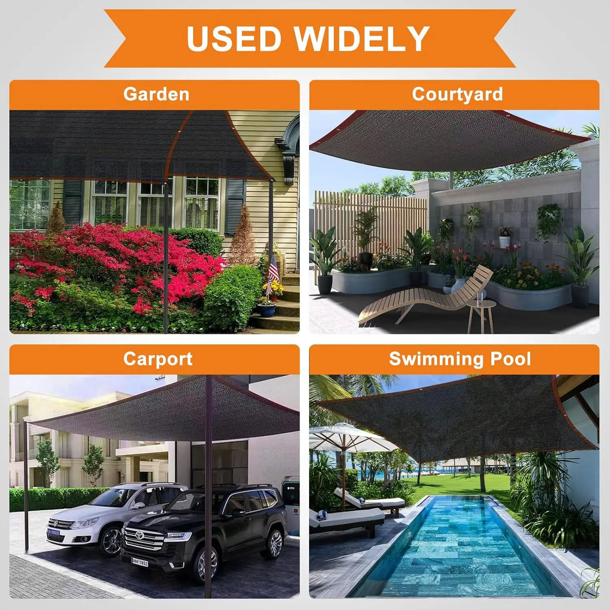 Heavy Duty UV Resistant Shade Cloth for Greenhouses and Gardens