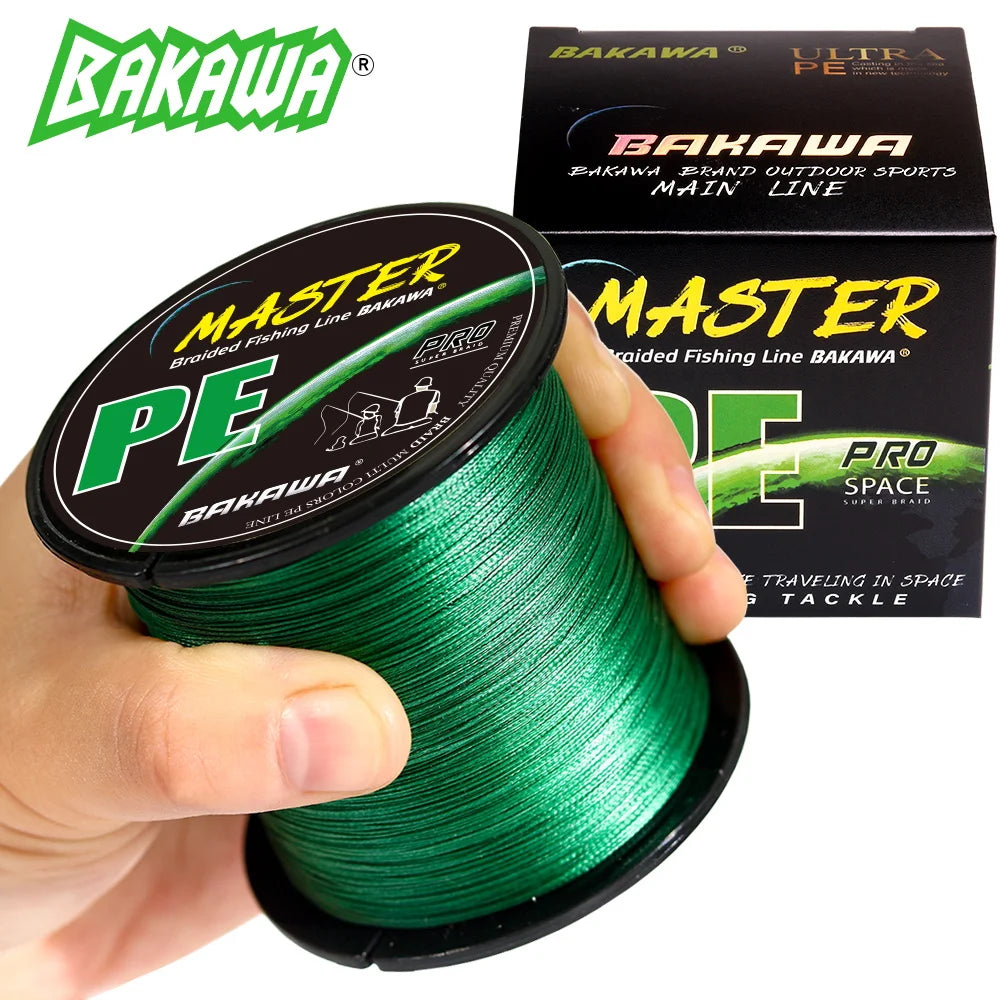 Bakawa 8 Strand Braided PE Fishing Line for Saltwater