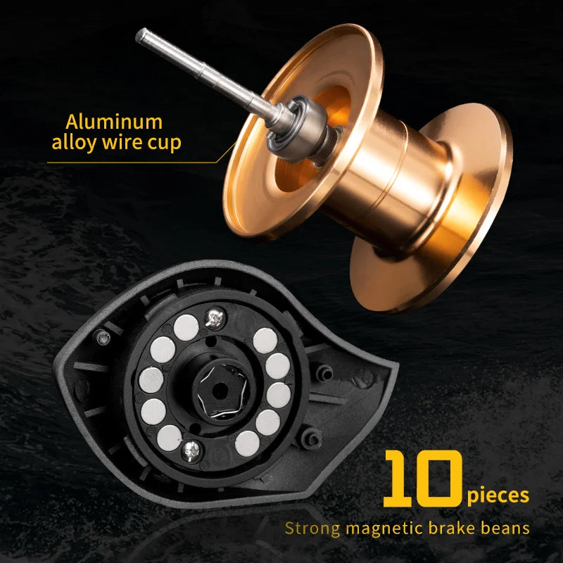Rooblinos AK Spinning Fishing Reel Featuring 8kg Maximum Drag