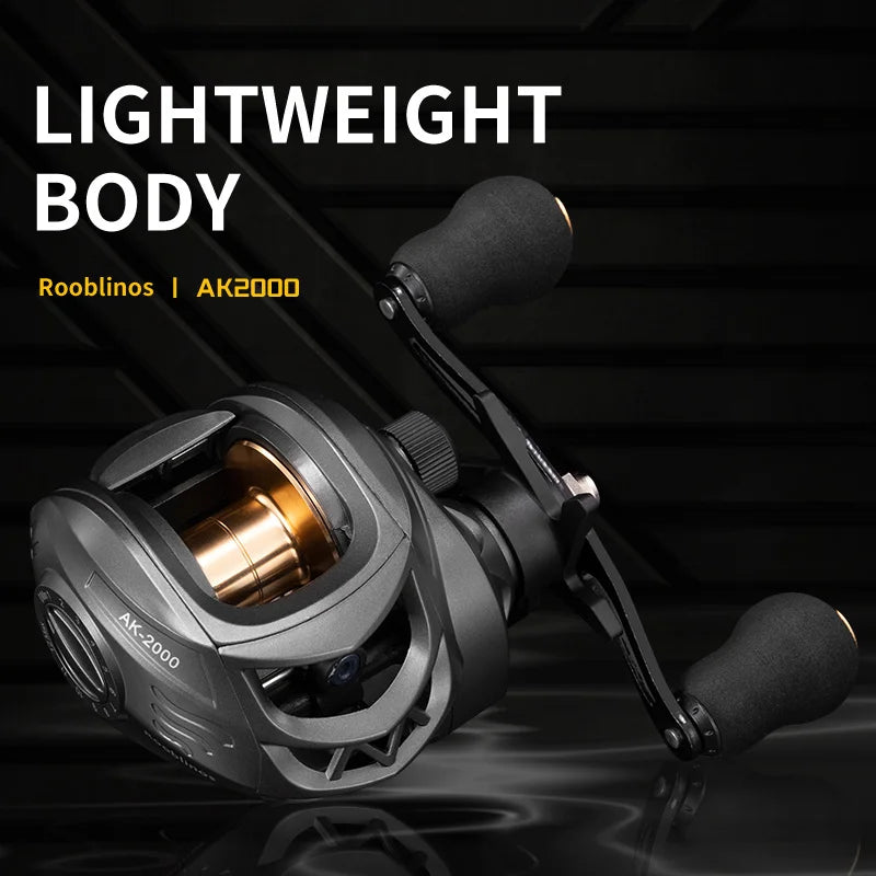 Rooblinos AK Spinning Fishing Reel Featuring 8kg Maximum Drag